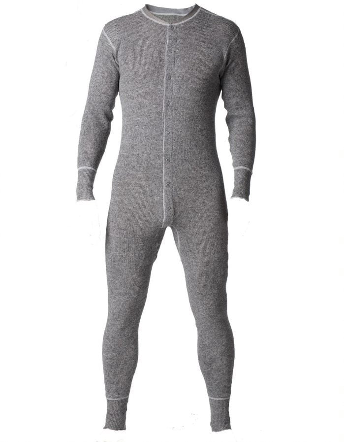Men's Heavy Weight Wool Onesie