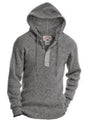 Heritage Heavy Wool Henley With Hood